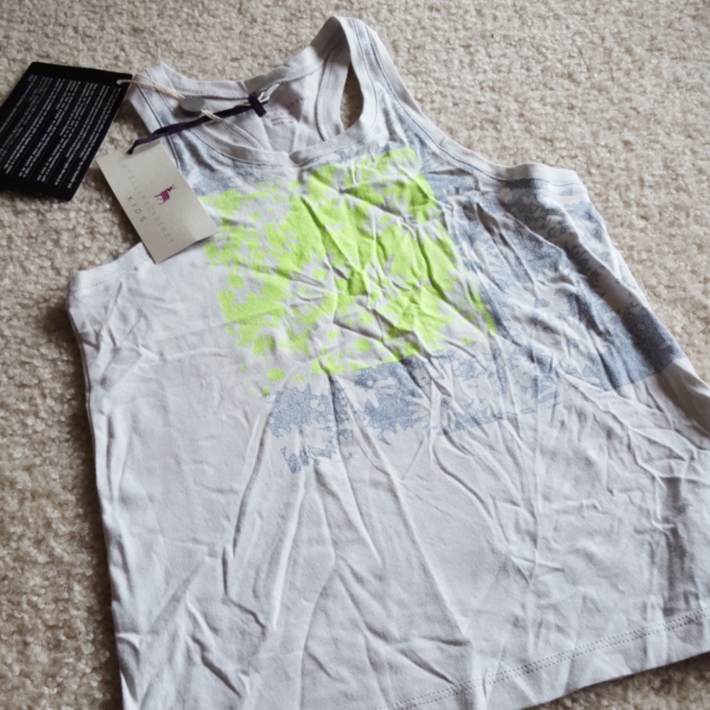 NWT Stella McCartney Kids Racer Back Tank